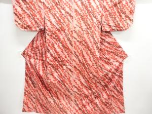 大正ロマン　枝蕾模様織出し着物